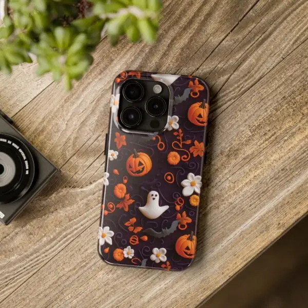 Halloween Frolic 3d Autumn Halloween Tough Phone Cases for iPhone and Samsung - Image 95