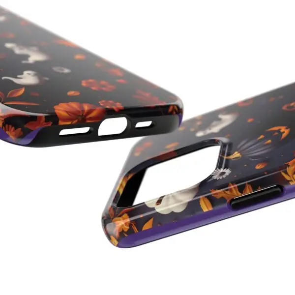 Spooky Harvest Autumn Halloween Skulls Tough Phone Cases for iPhone and Samsung - Image 103