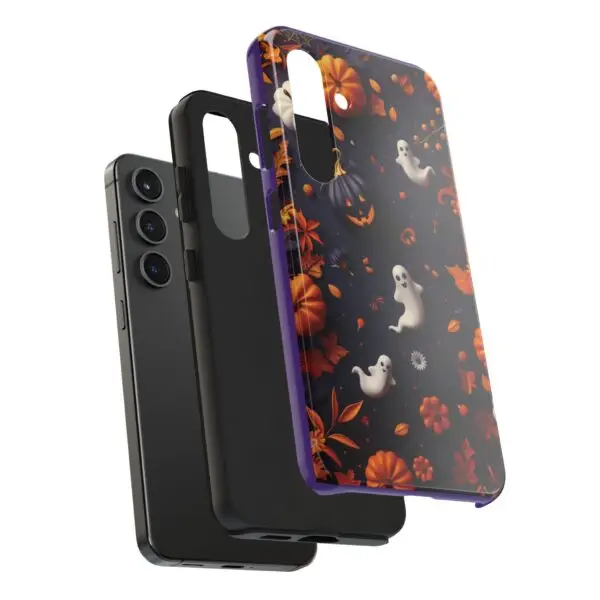 Spooky Harvest Autumn Halloween Skulls Tough Phone Cases for iPhone and Samsung - Image 109