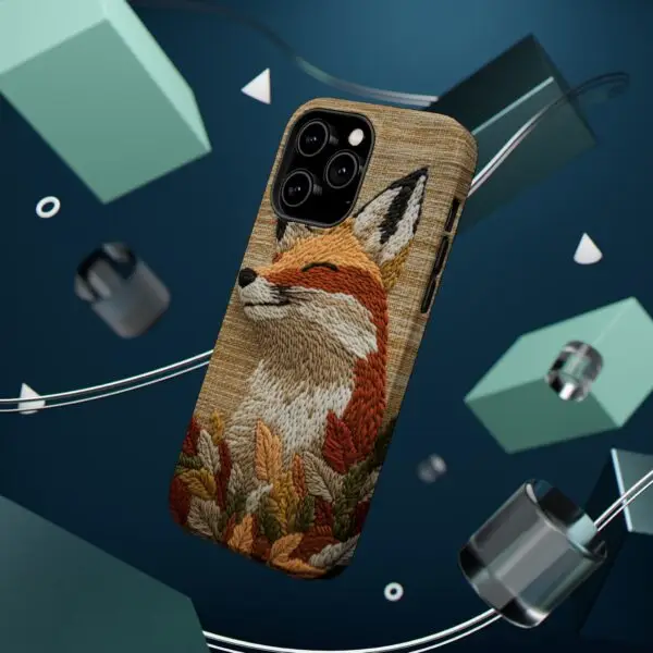 Autumn Whimsy Fox Magnetic Tough Case for iPhone and Samsung - Image 38