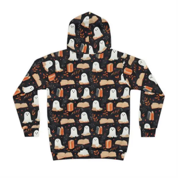 Haunted Library Halloween Children's Hoodie - Image 2