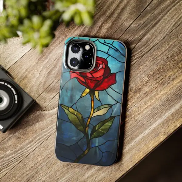 Enchanted Rose Tough Phone Case for iPhone and Samsung - Image 58