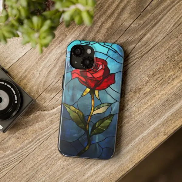 Enchanted Rose Tough Phone Case for iPhone and Samsung - Image 95