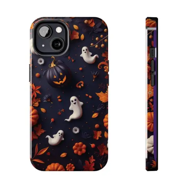Spooky Harvest Autumn Halloween Skulls Tough Phone Cases for iPhone and Samsung - Image 59