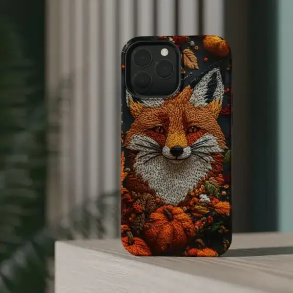 Autumn Whisper Fox Magnetic Tough Case for iPhone and Samsung - Image 79