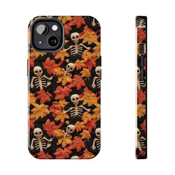 3D Autumn Skeleton Tough Phone Cases for iPhone and Samsung - Image 57