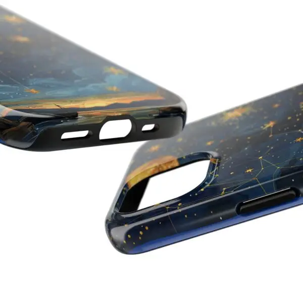 Celestial Mosaic Tough Phone Case for iPhone and Samsung - Image 3