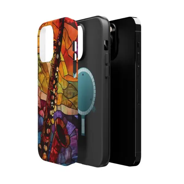 Symphonic Stained Glass Oboe Magnetic Tough Case for iPhone and Samsung - Image 42