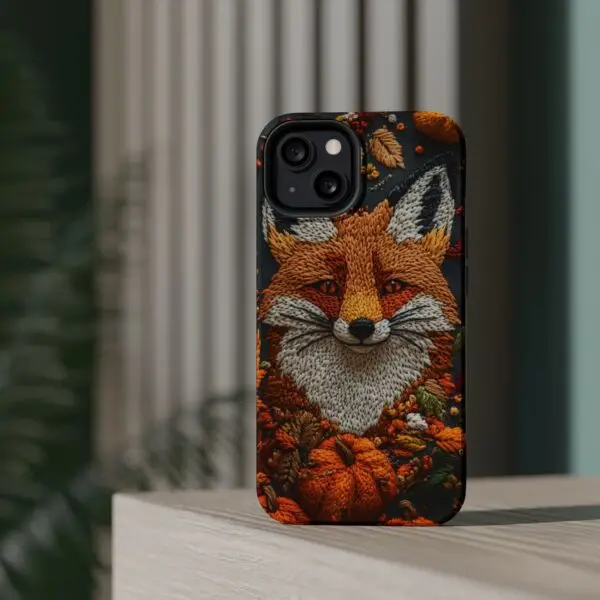 Autumn Whisper Fox Magnetic Tough Case for iPhone and Samsung - Image 54