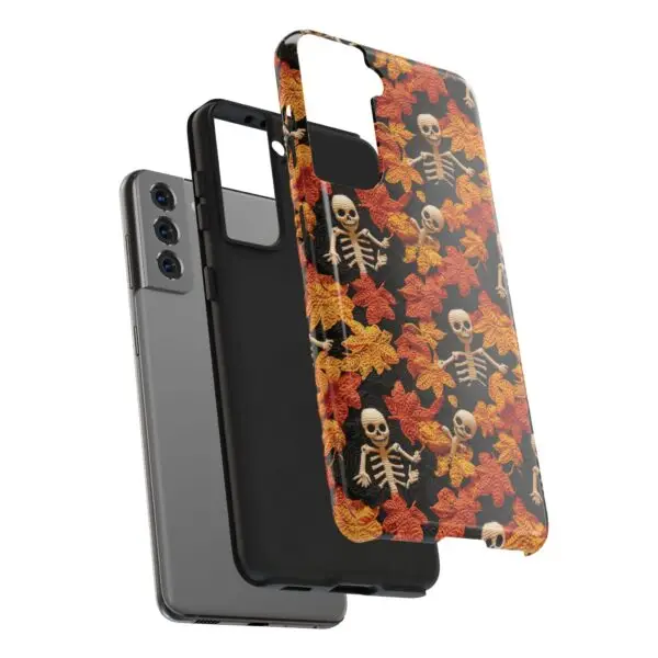 3D Autumn Skeleton Tough Phone Cases for iPhone and Samsung - Image 125