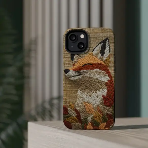 Autumn Whimsy Fox Magnetic Tough Case for iPhone and Samsung - Image 54
