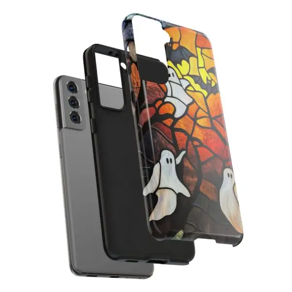 Spectral Stained Glass Halloween Tough Phone Case for iPhone and Samsung - Image 124