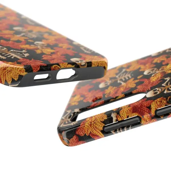 3D Autumn Skeleton Tough Phone Cases for iPhone and Samsung - Image 109