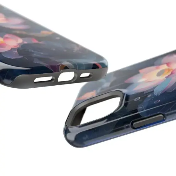 Dew-Kissed Lotus Magnetic Tough Case for iPhone and Samsung - Image 104