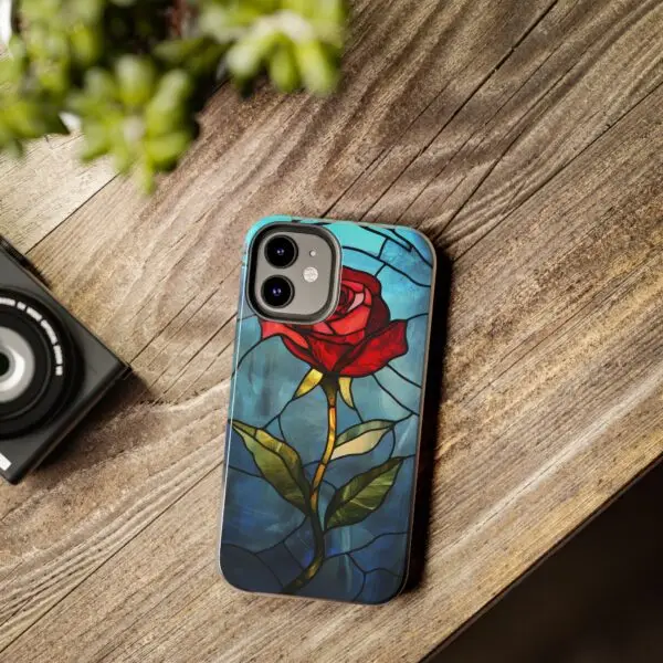 Enchanted Rose Tough Phone Case for iPhone and Samsung - Image 46