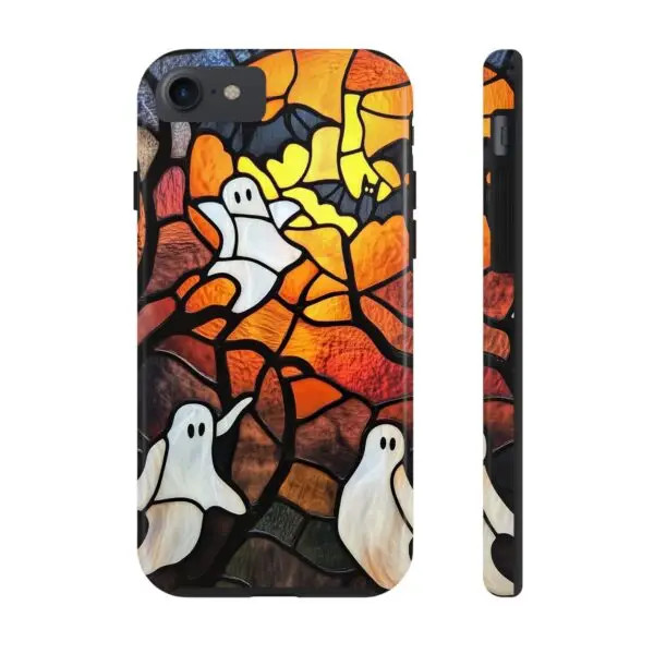 Spectral Stained Glass Halloween Tough Phone Case for iPhone and Samsung - Image 7
