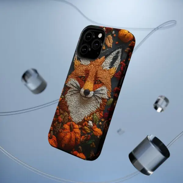 Autumn Whisper Fox Magnetic Tough Case for iPhone and Samsung - Image 85