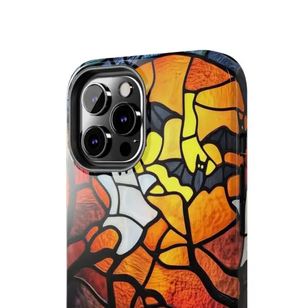 Spectral Stained Glass Halloween Tough Phone Case for iPhone and Samsung - Image 56