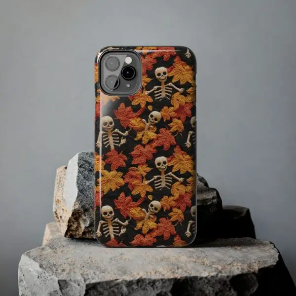 3D Autumn Skeleton Tough Phone Cases for iPhone and Samsung - Image 26