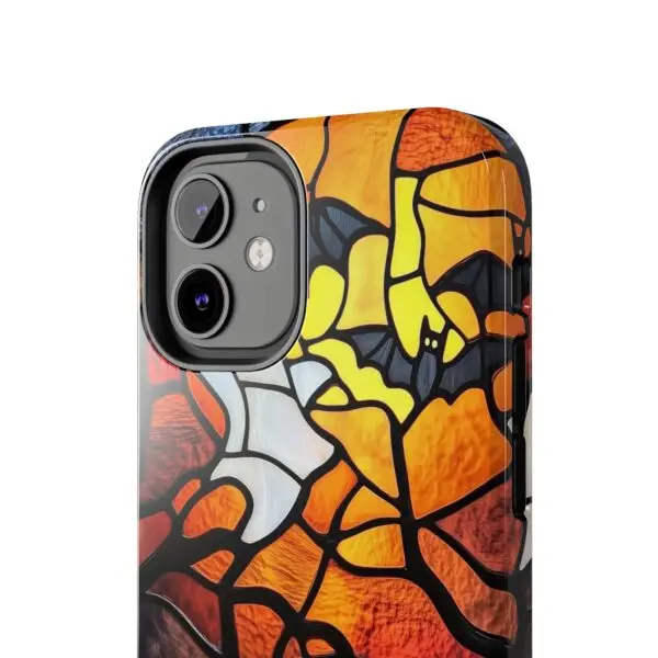Spectral Stained Glass Halloween Tough Phone Case for iPhone and Samsung - Image 44