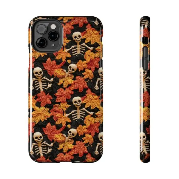 3D Autumn Skeleton Tough Phone Cases for iPhone and Samsung - Image 27