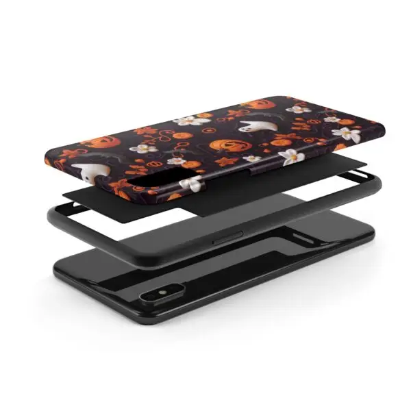 Halloween Frolic 3d Autumn Halloween Tough Phone Cases for iPhone and Samsung - Image 9