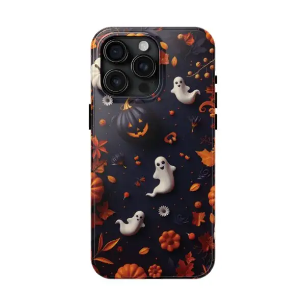Spooky Harvest Autumn Halloween Skulls Tough Phone Cases for iPhone and Samsung - Image 101