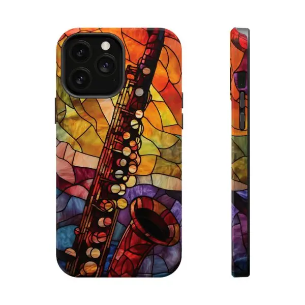 Symphonic Stained Glass Oboe Magnetic Tough Case for iPhone and Samsung - Image 76