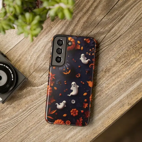 Spooky Harvest Autumn Halloween Skulls Tough Phone Cases for iPhone and Samsung - Image 120