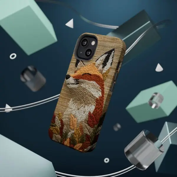 Autumn Whimsy Fox Magnetic Tough Case for iPhone and Samsung - Image 48