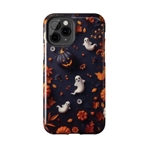 Spooky Harvest Autumn Halloween Skulls Tough Phone Cases for iPhone and Samsung - Image 24