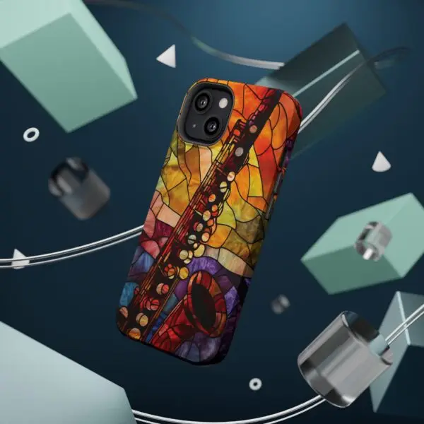 Symphonic Stained Glass Oboe Magnetic Tough Case for iPhone and Samsung - Image 53