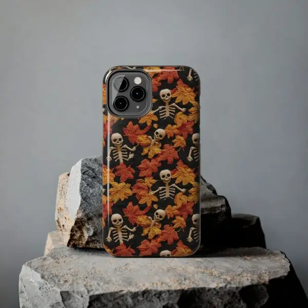 3D Autumn Skeleton Tough Phone Cases for iPhone and Samsung - Image 20