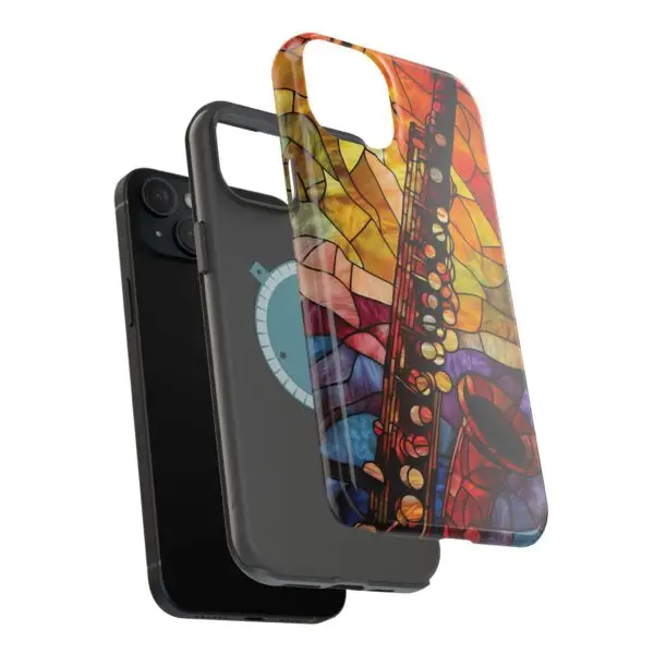 Symphonic Stained Glass Oboe Magnetic Tough Case for iPhone and Samsung - Image 102