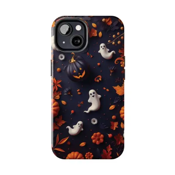 Spooky Harvest Autumn Halloween Skulls Tough Phone Cases for iPhone and Samsung - Image 60