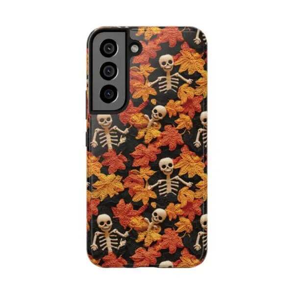 3D Autumn Skeleton Tough Phone Cases for iPhone and Samsung - Image 117