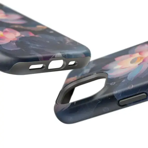 Dew-Kissed Lotus Magnetic Tough Case for iPhone and Samsung - Image 89