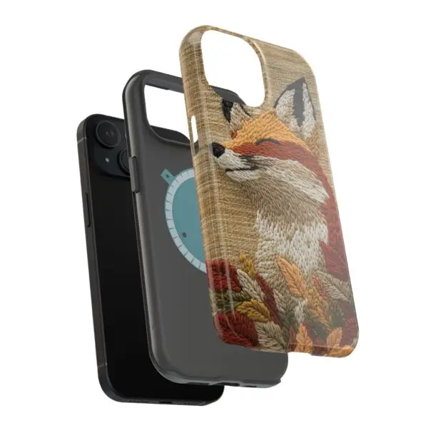 Autumn Whimsy Fox Magnetic Tough Case for iPhone and Samsung - Image 2