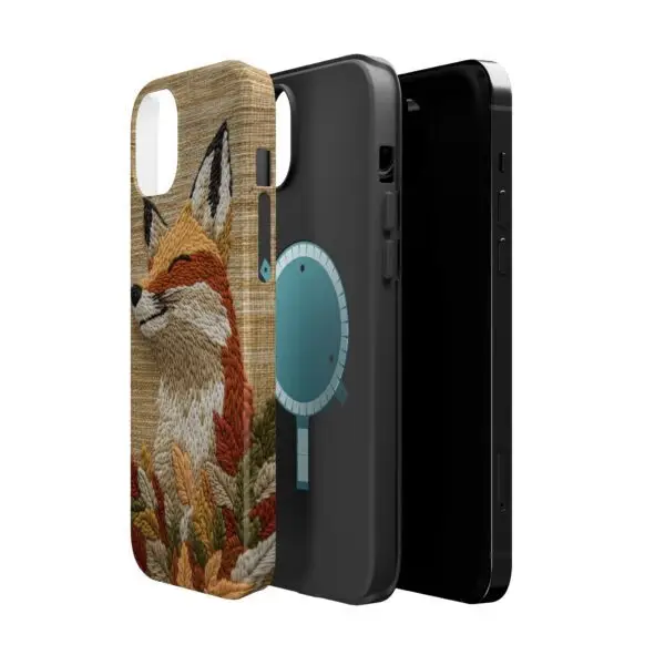 Autumn Whimsy Fox Magnetic Tough Case for iPhone and Samsung - Image 27