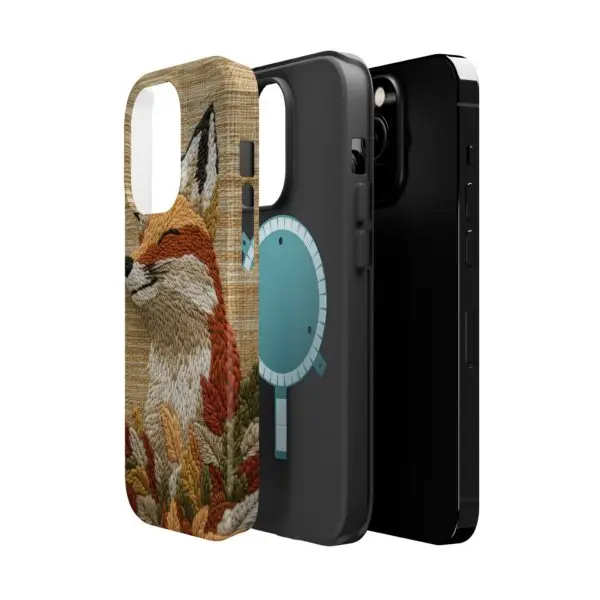 Autumn Whimsy Fox Magnetic Tough Case for iPhone and Samsung - Image 17
