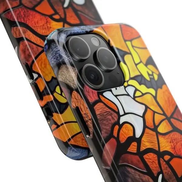 Spectral Stained Glass Halloween Tough Phone Case for iPhone and Samsung - Image 102