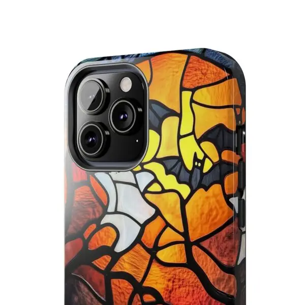 Spectral Stained Glass Halloween Tough Phone Case for iPhone and Samsung - Image 80