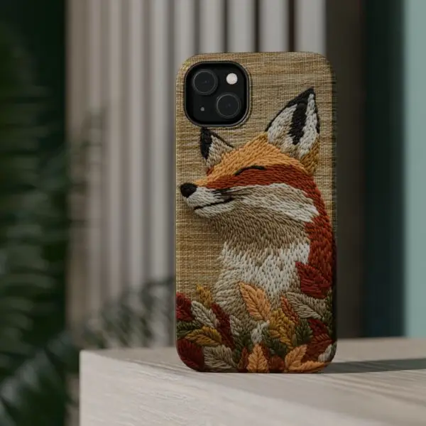 Autumn Whimsy Fox Magnetic Tough Case for iPhone and Samsung - Image 29