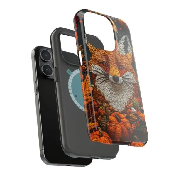 Autumn Whisper Fox Magnetic Tough Case for iPhone and Samsung - Image 92