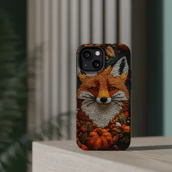 Autumn Whisper Fox Magnetic Tough Case for iPhone and Samsung - Image 59