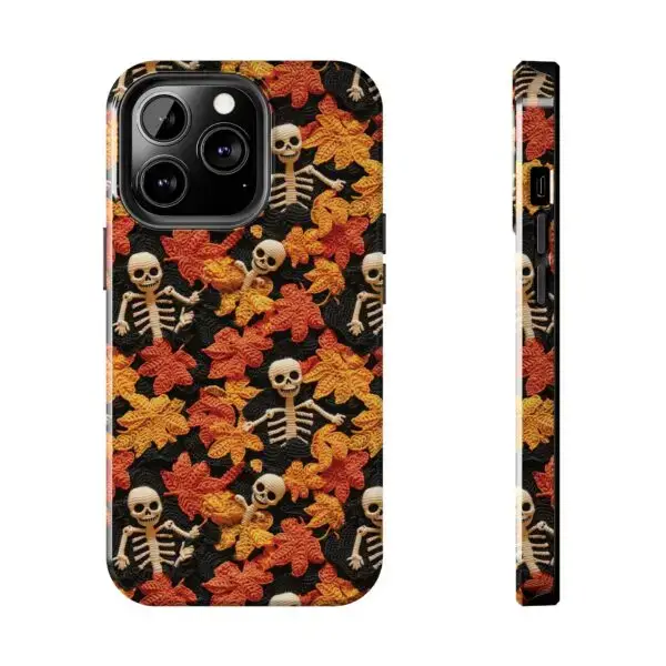 3D Autumn Skeleton Tough Phone Cases for iPhone and Samsung - Image 69