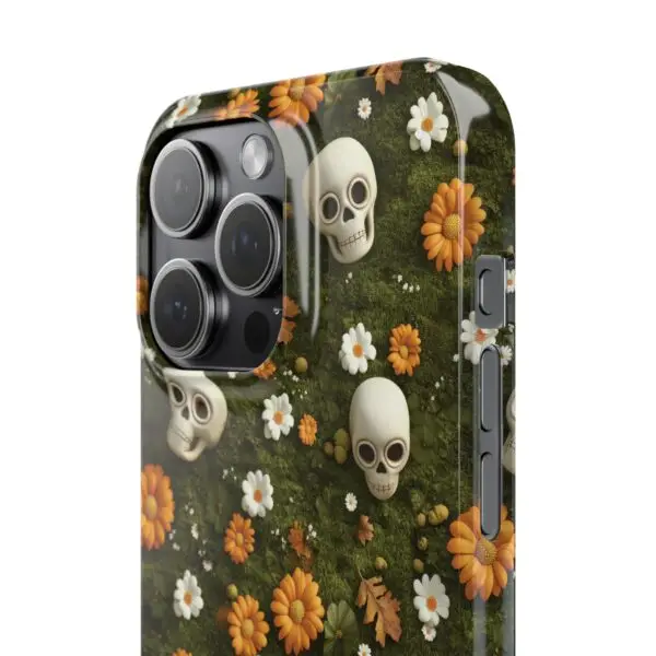Autumn Requiem Mossy Autumn Skull Slim Phone Case for iPhone and Samsung - Image 18