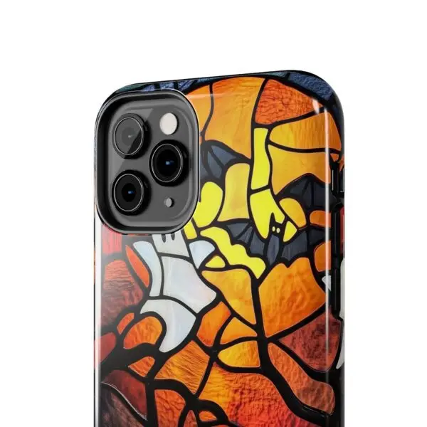 Spectral Stained Glass Halloween Tough Phone Case for iPhone and Samsung - Image 26