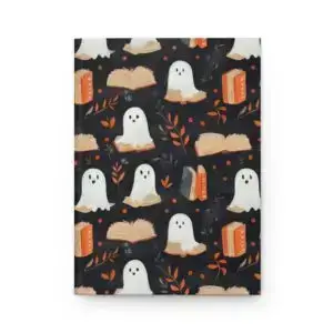 Haunted Library Hardcover Journal Matte