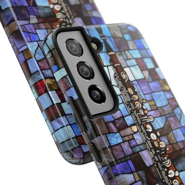 Symphony of Light Clarinet Tough Phone Case for iPhone and Samsung - Image 117
